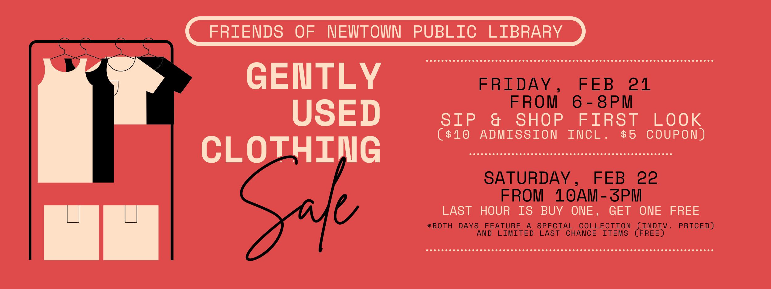 Gently Used Clothing Sale